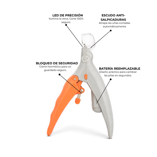 Nuxa SmartClip™  | Cortauñas inteligente para mascotas