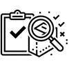 Icono producto testeado estilo SVG